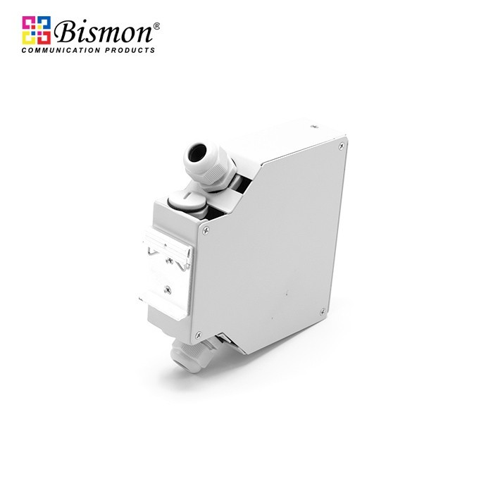 DIN-Rail 6 Core SC Simplex Wall Box fiber optic+SC Adapter Multi-mode(OM2)